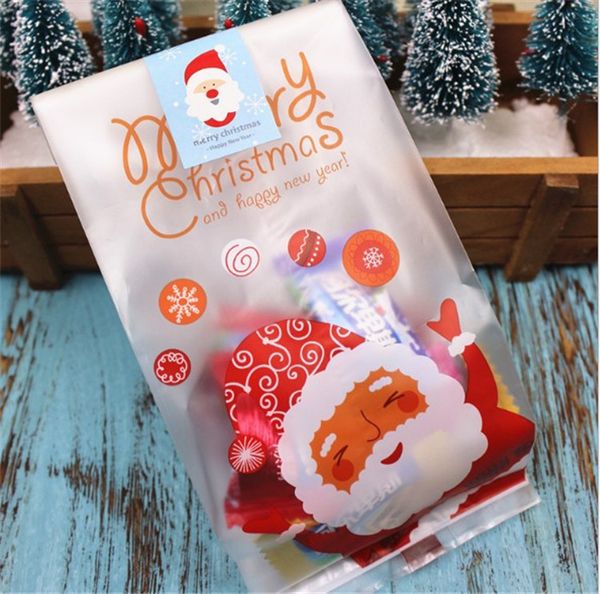 20pcs/lot translucent packaging bag santa claus plastic bags pouches wrappers cupcake 8.5x23cm
20pcs/lot translucent packaging bag santa claus plastic bags pouches wrappers cupcake 8.5x23cm
