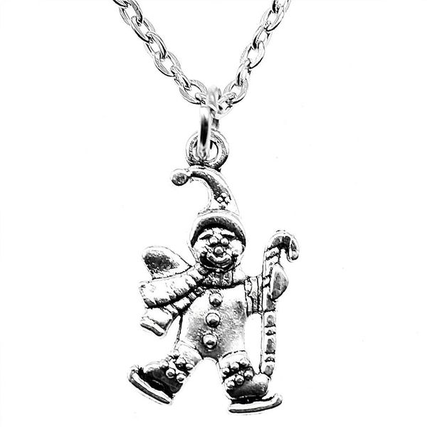 wysiwyg 5 pieces metal chain necklaces pendants male necklace fashion snowman 23x13mm n2-b10801, Silver
wysiwyg 5 pieces metal chain necklaces pendants male necklace fashion snowman 23x13mm n2-b10801, Silver