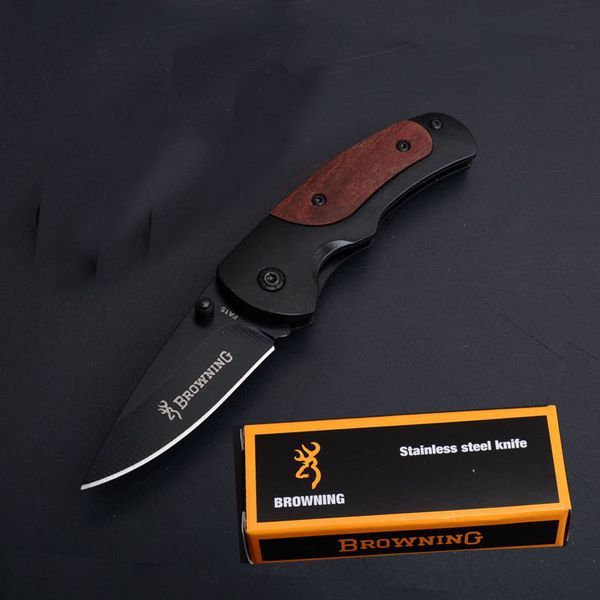 Browning FA15 Wood Steel Handle Flipper Folding Tactical Knife 440 Blade EDC Cutting Tools Camping Pocket Keychain Xmas Gift Knives P564R
Browning FA15 Wood Steel Handle Flipper Folding Tactical Knife 440 Blade EDC Cutting Tools Camping Pocket Keychain Xmas Gift Knives P564R