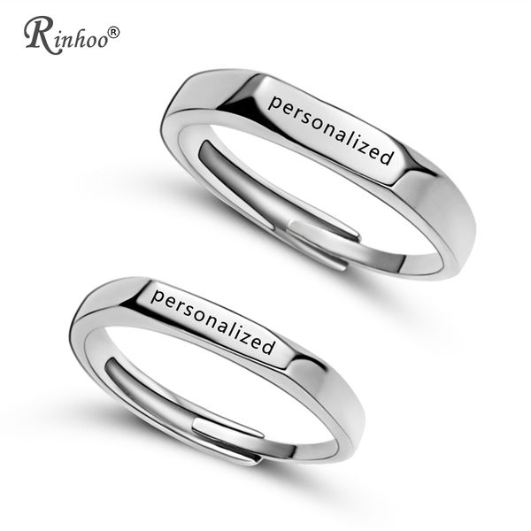 rinhoo 2p stainless steel personalized custom rings for women men jewelry engraved name letters word rings valentine's day gift, Golden;silver
rinhoo 2p stainless steel personalized custom rings for women men jewelry engraved name letters word rings valentine's day gift, Golden;silver