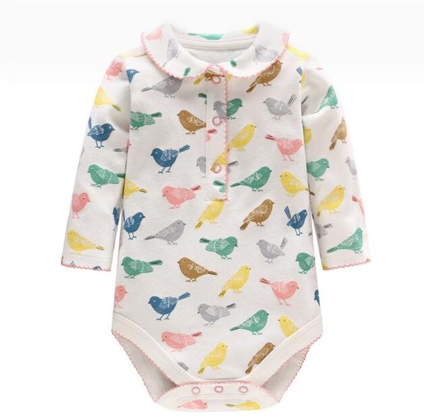 ins styles new spring fall baby kids clothing romper birds print design long sleeve girl romper elegant romper 0-2t, Blue
ins styles new spring fall baby kids clothing romper birds print design long sleeve girl romper elegant romper 0-2t, Blue