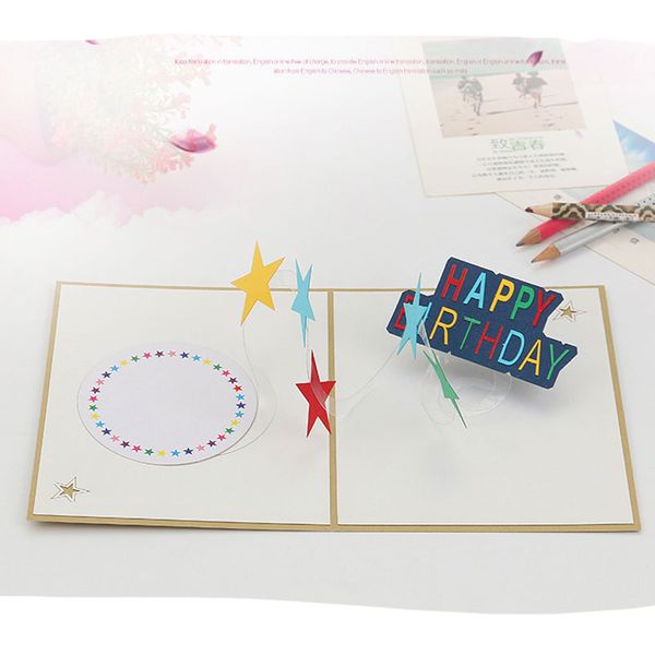 five-pointed star handmade kirigami origami 3d pop up greeting cards invitation postcard for birthday christmas party gift
five-pointed star handmade kirigami origami 3d pop up greeting cards invitation postcard for birthday christmas party gift