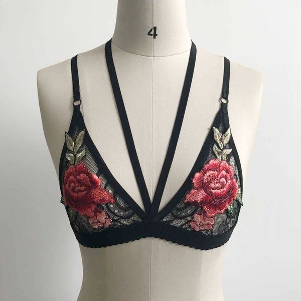 wire solid 1pc new fashion women lace sheer floral lingeire elastic bandage bra embroidery flowers bralette crop top, Red;black
wire solid 1pc new fashion women lace sheer floral lingeire elastic bandage bra embroidery flowers bralette crop top, Red;black