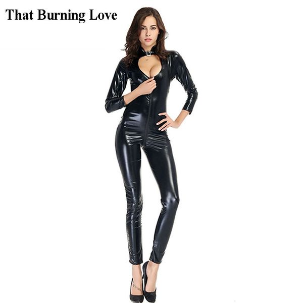 that burning love patent leather jumpsuit latex zipper open crotch catsuit costumes bodysuit party clubwear plus size 4xl, Black;white
that burning love patent leather jumpsuit latex zipper open crotch catsuit costumes bodysuit party clubwear plus size 4xl, Black;white