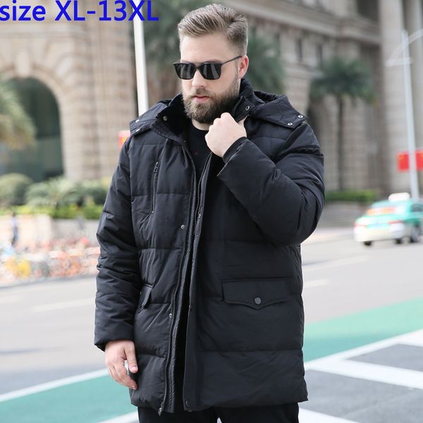 new arrival fashion white loose casual men down jacket with hood coat men's super large plus size -11xl 12xl 13xl, Black
new arrival fashion white loose casual men down jacket with hood coat men's super large plus size -11xl 12xl 13xl, Black