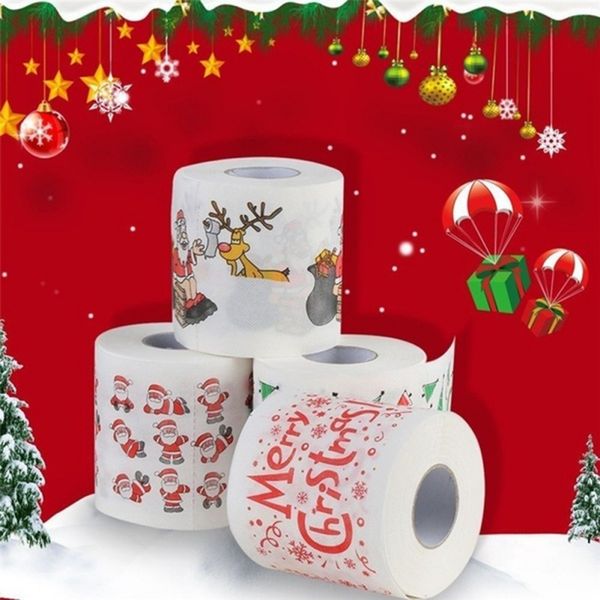 santa claus tissue roll merry christmas printed toilet paper toilet tissues roll wholesale party table room decor
santa claus tissue roll merry christmas printed toilet paper toilet tissues roll wholesale party table room decor