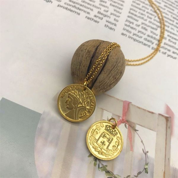 louleur 925 стерлингового серебра двусторонняя рисунок узор кулон ожерелье золото элегантный круглый neckalce для женщины золото ювелирные и, Silver 
louleur 925 стерлингового серебра двусторонняя рисунок узор кулон ожерелье золото элегантный круглый neckalce для женщины золото ювелирные и, Silver