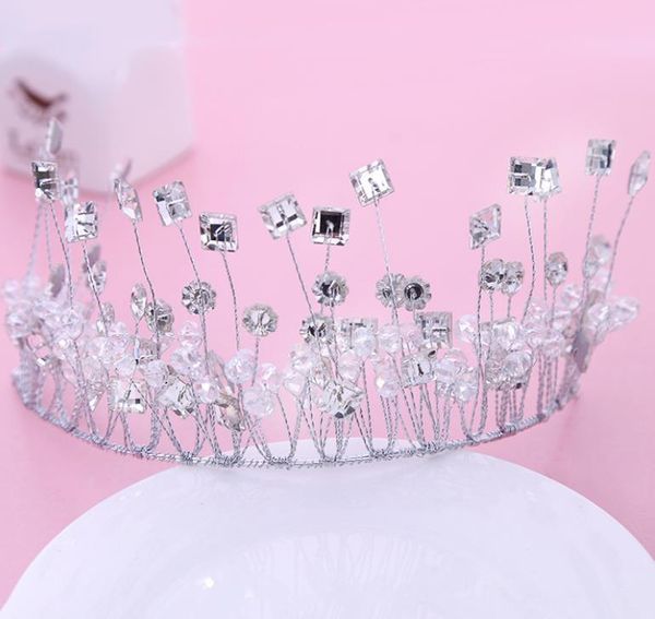 bridal headwear, exquisite handmade crystal, soft crown, wedding dress, wedding dress, accessories, Silver
bridal headwear, exquisite handmade crystal, soft crown, wedding dress, wedding dress, accessories, Silver