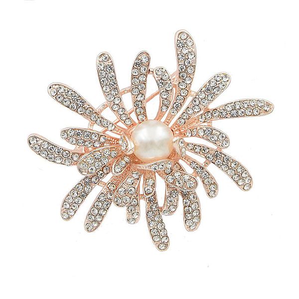 exquisite crystal inlaid sweet chrysanthemum brooch pearl corsage collar pin clothing 100 matching ornaments, Gray
exquisite crystal inlaid sweet chrysanthemum brooch pearl corsage collar pin clothing 100 matching ornaments, Gray