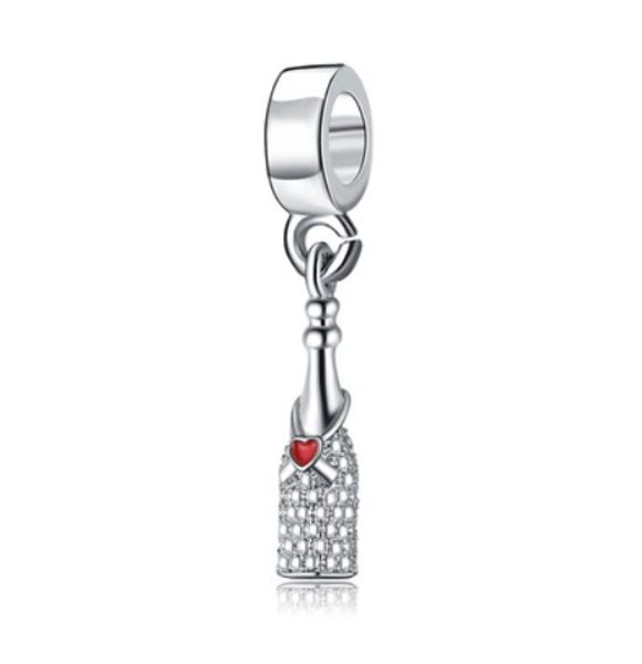 fits pandora bracelets 30pcs champagne bottle silver charms bead dangle charm beads for wholesale diy european sterling necklace jewelry, Black
fits pandora bracelets 30pcs champagne bottle silver charms bead dangle charm beads for wholesale diy european sterling necklace jewelry, Black