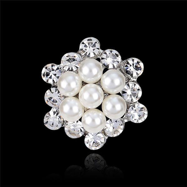 2021 new bride fashion white imitation pearl brooches rhinestone flower gold silver wedding brooches for gift, Gray
2021 new bride fashion white imitation pearl brooches rhinestone flower gold silver wedding brooches for gift, Gray