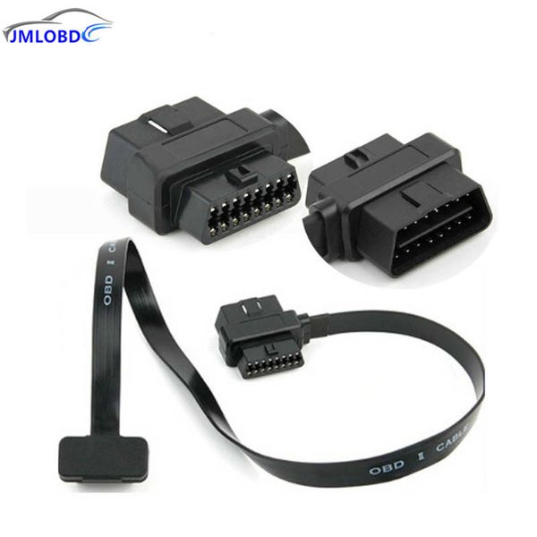 male + female flat wire obd2 extension adapter obd2 16-pin 16 pin full convert cord for car diagnostic scanner connector
male + female flat wire obd2 extension adapter obd2 16-pin 16 pin full convert cord for car diagnostic scanner connector