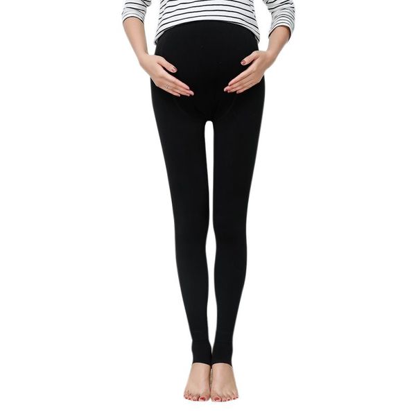 *women pregnant leggings translucent stepping foot leggings care belly hips up slim foot pants autumn winter pants 2018*, Black
*women pregnant leggings translucent stepping foot leggings care belly hips up slim foot pants autumn winter pants 2018*, Black