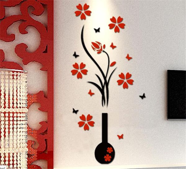 garden diy vase flower tree 3d wall stickers decal home decor adesivo de parede wallpapers for livingrooms kitchen decorations
garden diy vase flower tree 3d wall stickers decal home decor adesivo de parede wallpapers for livingrooms kitchen decorations
