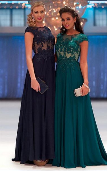 charming chiffon appliques a line prom dresses green lace sheer bodice long evening formal dress robe de soiree, Black
charming chiffon appliques a line prom dresses green lace sheer bodice long evening formal dress robe de soiree, Black