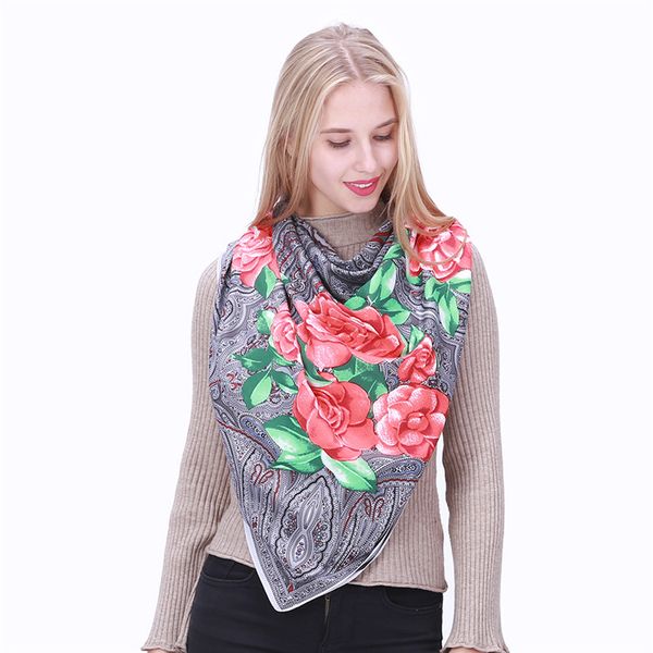 cashew female neckerchief square flower printing silk women 100% silk bandana euro retro luxury hijab 130*130cm scarves scarf foulard lpxja, White;black
cashew female neckerchief square flower printing silk women 100% silk bandana euro retro luxury hijab 130*130cm scarves scarf foulard lpxja, White;black