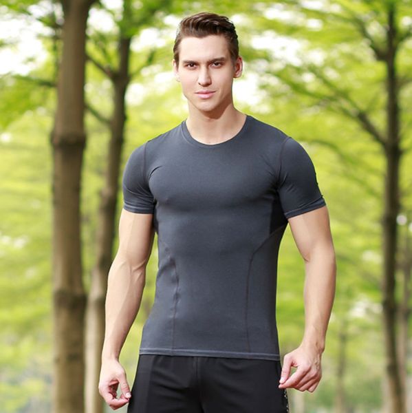 quick dry compression men's short sleeve t-shirts running shirt fitness, Black;blue
quick dry compression men's short sleeve t-shirts running shirt fitness, Black;blue