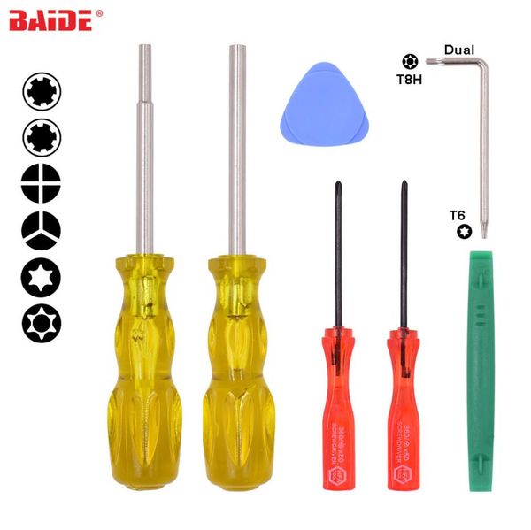 7 in 1 gamebit set with 2.5y tri-wing 3.8 4.5 security screwdriver for switch tools kit 50set/lot
7 in 1 gamebit set with 2.5y tri-wing 3.8 4.5 security screwdriver for switch tools kit 50set/lot