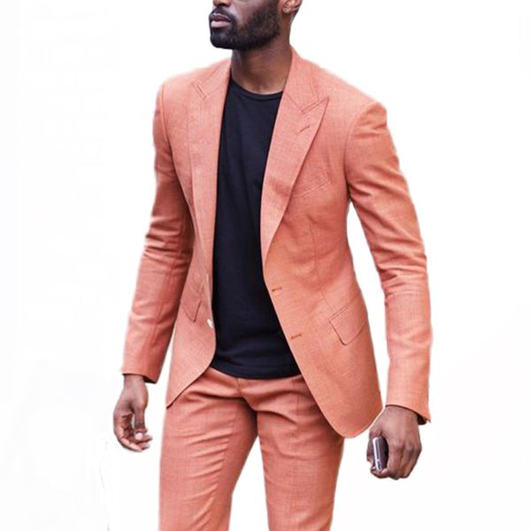 mens orange two button 2 piece suit men slim fit evening prom groom tuxedos party jacket pants casual notch lapel fashion blazer, White;black
mens orange two button 2 piece suit men slim fit evening prom groom tuxedos party jacket pants casual notch lapel fashion blazer, White;black