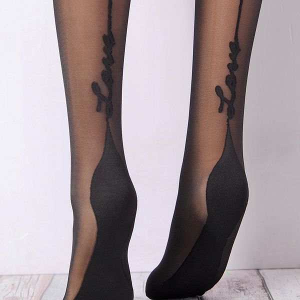 2 colour pantyhose stockings belt body long love letter line women lady plus size knitted thin summer stockings, Black;white
2 colour pantyhose stockings belt body long love letter line women lady plus size knitted thin summer stockings, Black;white