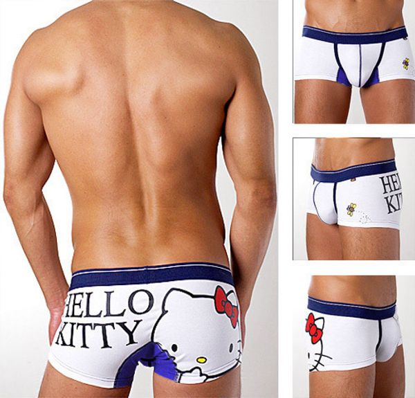 hipping fashion men cartoon hello kitty male panties underwear nk09 p15 blue, Black;white
hipping fashion men cartoon hello kitty male panties underwear nk09 p15 blue, Black;white