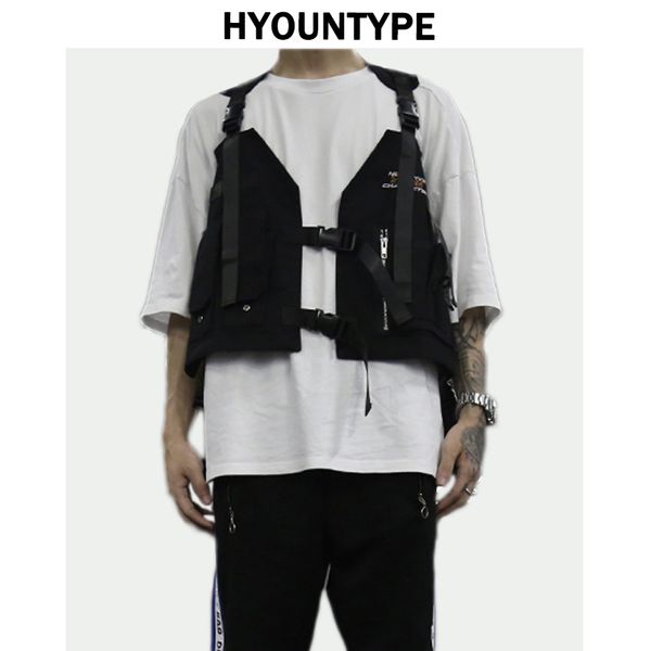 fashion hip hop sleeveless vests men cargo waistcoat with pockets jacket 2018 new streetwear tactical vest sweatshirts, Black;white
fashion hip hop sleeveless vests men cargo waistcoat with pockets jacket 2018 new streetwear tactical vest sweatshirts, Black;white