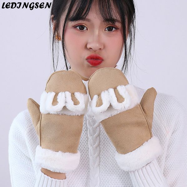 ledingsen warm winter 2018 cartoon fingerless gloves full finger mittens for girls guantes invierno mujer guantes de invierno, Blue;gray
ledingsen warm winter 2018 cartoon fingerless gloves full finger mittens for girls guantes invierno mujer guantes de invierno, Blue;gray