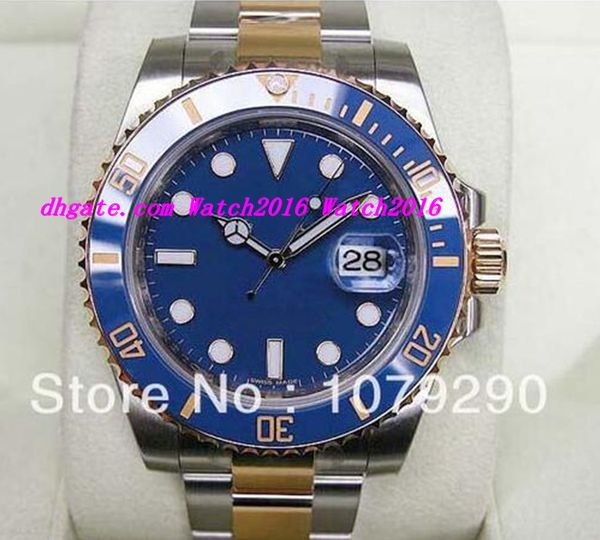 luxury fashion watches original box blue ceramic bezel dial 116613 stainless steel bracelet automatic mens men's watch watches, Slivery;brown
luxury fashion watches original box blue ceramic bezel dial 116613 stainless steel bracelet automatic mens men's watch watches, Slivery;brown