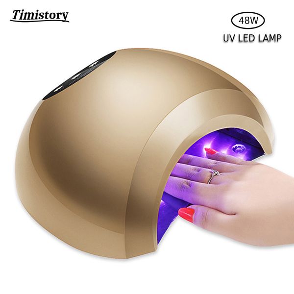 timistory 48w uv lamp gel led nail lamp nail dryer for nails all gel polish sensor sun led light art manicure tool
timistory 48w uv lamp gel led nail lamp nail dryer for nails all gel polish sensor sun led light art manicure tool