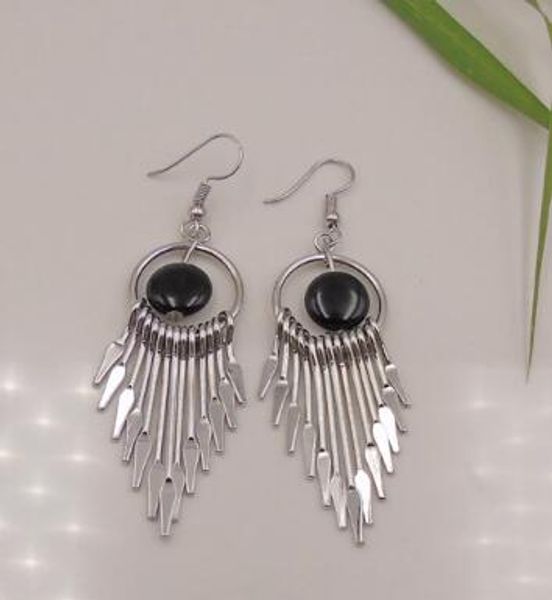new european and american tassel earrings south korea matching tassel earrings long tassel earrings fashion classic exquisite, Silver
new european and american tassel earrings south korea matching tassel earrings long tassel earrings fashion classic exquisite, Silver
