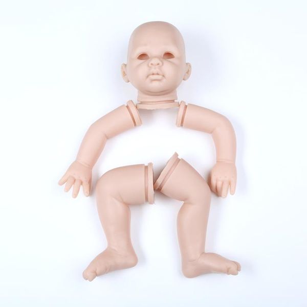 dk1718 doll kit diy blank kit soft vinyl reborn doll kit doll accessories with 3/4 limbs
dk1718 doll kit diy blank kit soft vinyl reborn doll kit doll accessories with 3/4 limbs