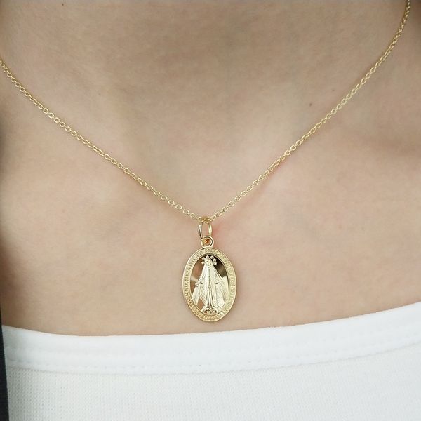 925 sterling silver vintage fashion fine simple mary necklace pendants wild trendy 2018 portrait necklace women charm jewelry
925 sterling silver vintage fashion fine simple mary necklace pendants wild trendy 2018 portrait necklace women charm jewelry