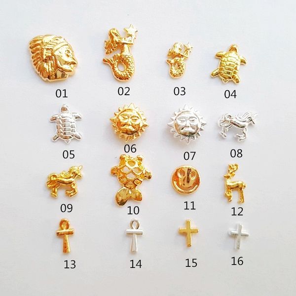 10pcs/lot vintage tortoise mermaid fish horse metal alloy nail art decorations nail stickers jewelry charms for 3d diy man, Silver;gold
10pcs/lot vintage tortoise mermaid fish horse metal alloy nail art decorations nail stickers jewelry charms for 3d diy man, Silver;gold