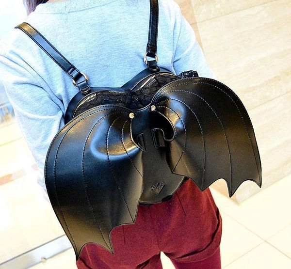 love black angel devil bat wings backpack ladies personality mini backpacks fashion school bags for teenage girls travel bagpack
love black angel devil bat wings backpack ladies personality mini backpacks fashion school bags for teenage girls travel bagpack