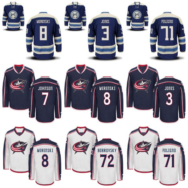 Women Columbus Blue Jackets 8 Zach Werenski 72 Sergei Bobrovsky 71 Nick Foligno Seth Jones Jack Johnson Alexander Wennberg Hockey Jerseys
Women Columbus Blue Jackets 8 Zach Werenski 72 Sergei Bobrovsky 71 Nick Foligno Seth Jones Jack Johnson Alexander Wennberg Hockey Jerseys