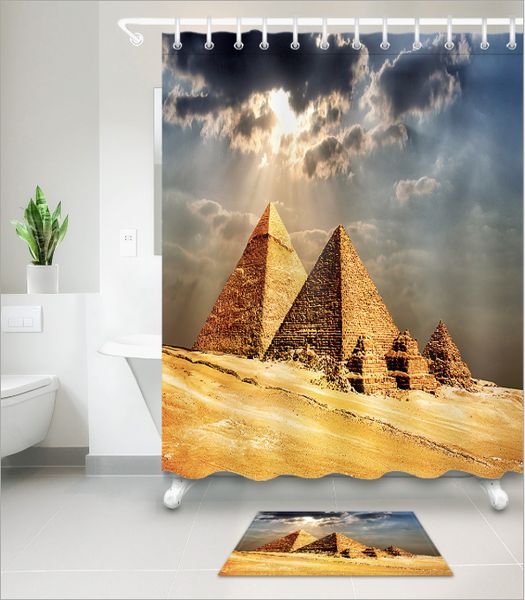 3d pyramid print custom waterproof bathroom modern sunflower shower curtain polyester fabric bathroom curtain door mat sets
3d pyramid print custom waterproof bathroom modern sunflower shower curtain polyester fabric bathroom curtain door mat sets