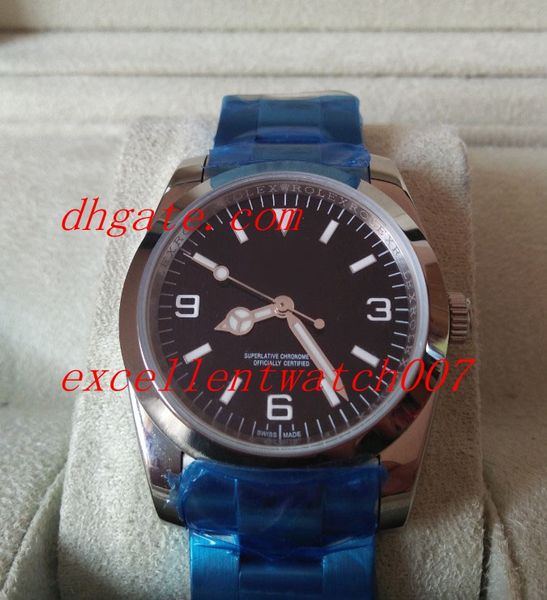 the original box+ asia 2813 movement luxury stainless steel black dial 214270 new automatic mechanical men's watch, Blue;white
the original box+ asia 2813 movement luxury stainless steel black dial 214270 new automatic mechanical men's watch, Blue;white
