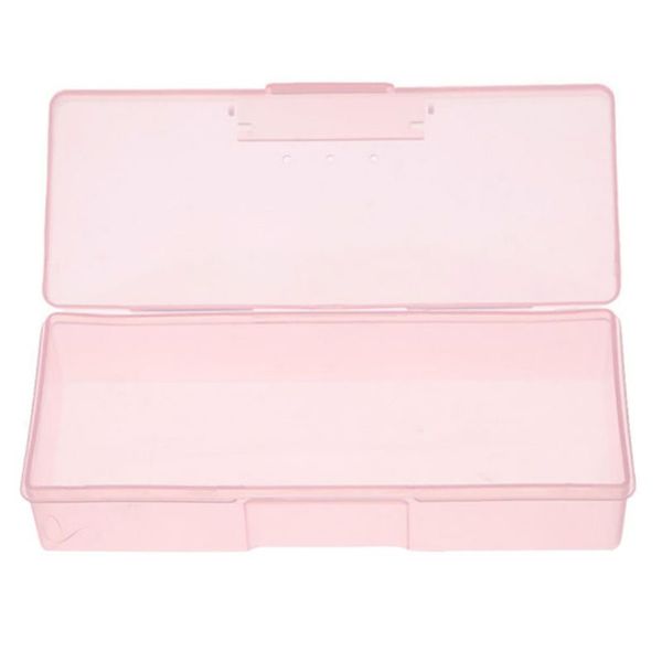 19 x 7.5 x 3.8 cm plastic transparent nail supplies tools storage box buffer files push grinding blocks organizer case new, Silver
19 x 7.5 x 3.8 cm plastic transparent nail supplies tools storage box buffer files push grinding blocks organizer case new, Silver