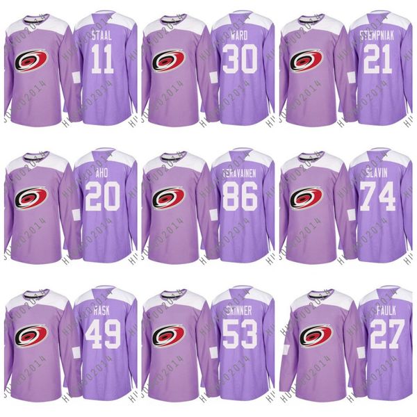 Youth 2018 Fights Cancer Carolina Hurricanes Teuvo Teravainen Sebastian Aho Staal Jeff Skinner Ward Nestrasil Riemsdyk Hockey Jerseys
Youth 2018 Fights Cancer Carolina Hurricanes Teuvo Teravainen Sebastian Aho Staal Jeff Skinner Ward Nestrasil Riemsdyk Hockey Jerseys