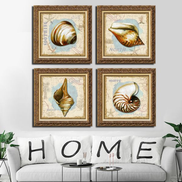 4 pieces wall art modern print canvas paintings sea beach shell conch starfish wall pictures for home decor frameless
4 pieces wall art modern print canvas paintings sea beach shell conch starfish wall pictures for home decor frameless