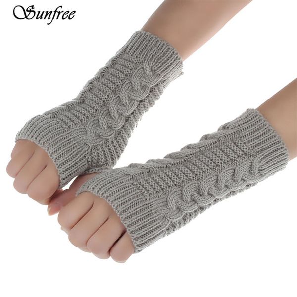 sun2016 new fashion knitted arm fingerless winter gloves soft warm mitten brand new high-quality nov 24, Blue;gray
sun2016 new fashion knitted arm fingerless winter gloves soft warm mitten brand new high-quality nov 24, Blue;gray