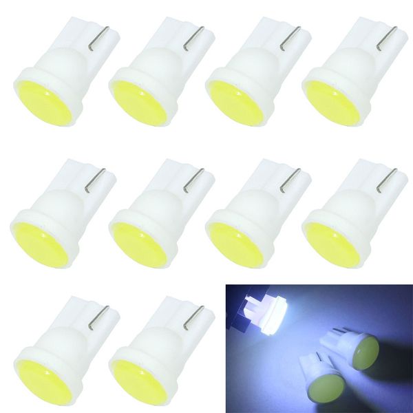 100pcs t10 194 w5w led car parking light 501 wy5w 1 cob led wedge interior dome lamp auto turn side bulbs license plate bulbs 12v
100pcs t10 194 w5w led car parking light 501 wy5w 1 cob led wedge interior dome lamp auto turn side bulbs license plate bulbs 12v