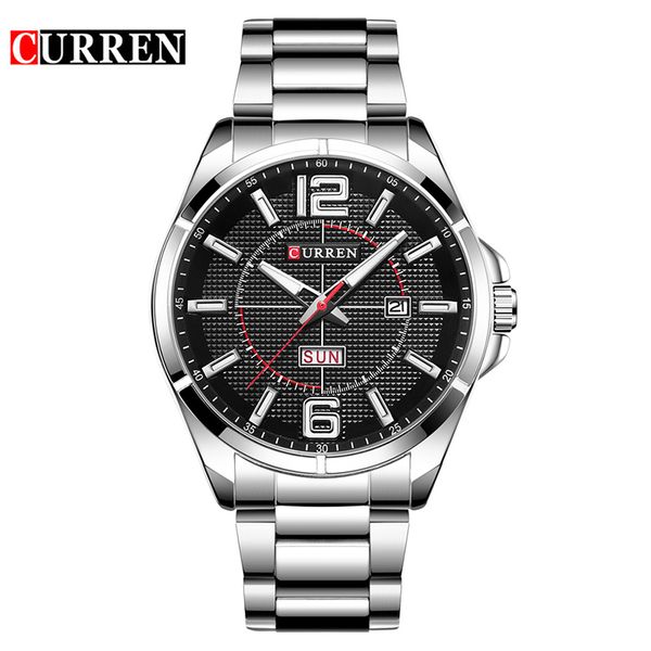 CURREN Brand Mens Watches Luxury sport Quartz 30M waterproof watch men stainless steel band auto date wristwatches relojes 8271
CURREN Brand Mens Watches Luxury sport Quartz 30M waterproof watch men stainless steel band auto date wristwatches relojes 8271