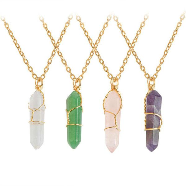 low price discount hexagon shape chakra natural stone healing point pendants necklaces with gold chain for women jewelry gift drop shipping, Silver
low price discount hexagon shape chakra natural stone healing point pendants necklaces with gold chain for women jewelry gift drop shipping, Silver