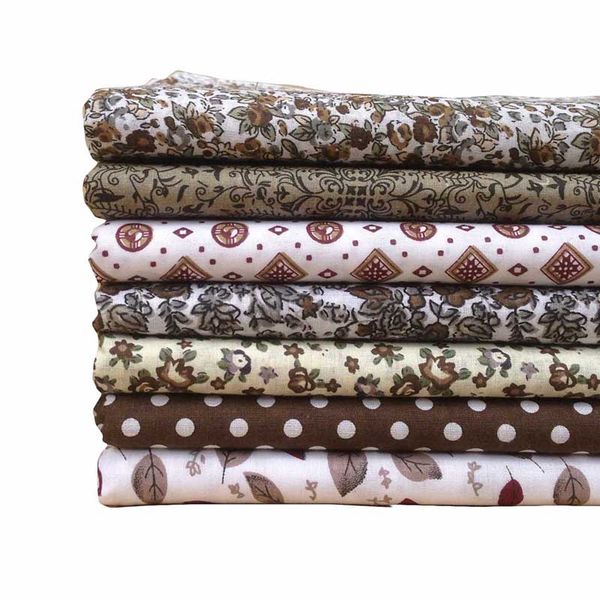 2017 new 7pcs brown plain weave cloth cotton cloth fabric bundle quilting sewing patchwork handmade diy cotton 25cmx25cm, Black;white
2017 new 7pcs brown plain weave cloth cotton cloth fabric bundle quilting sewing patchwork handmade diy cotton 25cmx25cm, Black;white