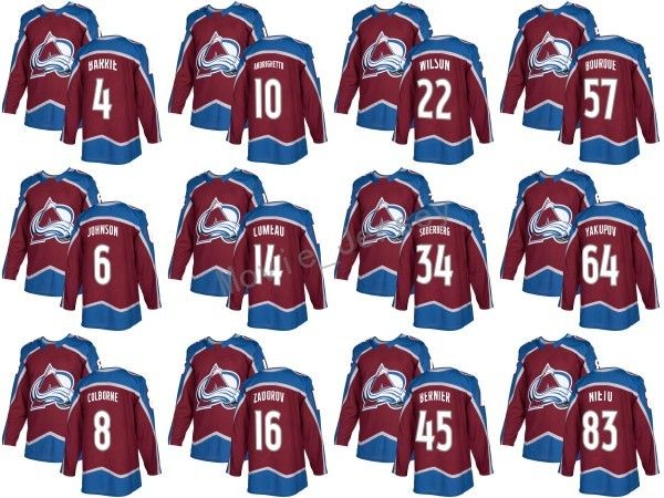 Colorado Avalanche Jerseys 2017 2018 New Style Custom 14 Blake Comeau 16 Nikita Zadorov 57 Gabriel Bourque 64 Nail Yakupov 83 Matt Nieto Red
Colorado Avalanche Jerseys 2017 2018 New Style Custom 14 Blake Comeau 16 Nikita Zadorov 57 Gabriel Bourque 64 Nail Yakupov 83 Matt Nieto Red