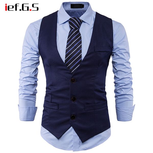 ief.g.s men's vest red brown giletmen waistcoat business slim tweed tuxedo gilet suit vest men plaid cloth chalecos para hombre, Black;white
ief.g.s men's vest red brown giletmen waistcoat business slim tweed tuxedo gilet suit vest men plaid cloth chalecos para hombre, Black;white