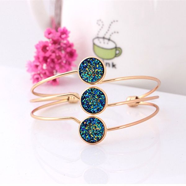 new five layers metal fashions cuff bracelets & bangles for women girls crystal clusters opening bracelet fashion jewelry, Black
new five layers metal fashions cuff bracelets & bangles for women girls crystal clusters opening bracelet fashion jewelry, Black
