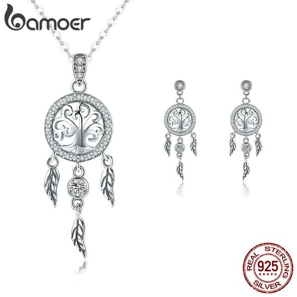 bamoer authentic 925 sterling silver tree of life dream catcher necklaces pendant jewelry set sterling silver jewelry gift
bamoer authentic 925 sterling silver tree of life dream catcher necklaces pendant jewelry set sterling silver jewelry gift