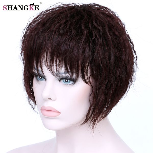 shangke short brown kinky curly hair wigs women heat resistant synthetic hairpieces african american wigs for black women hair
shangke short brown kinky curly hair wigs women heat resistant synthetic hairpieces african american wigs for black women hair